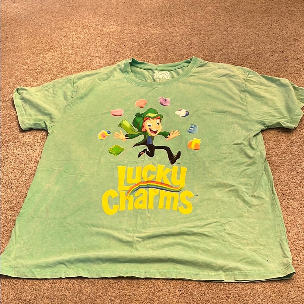 Lucky Charms Graphic T-Shirt in Green